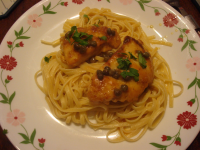 Light Chicken Piccata With Linguine Recipe - Food.com image