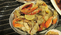 Garlic Roasted Crab Recipe - Food.com image