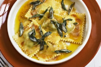 Ricotta, spinach and lemon ravioli Recipe | Good Food image