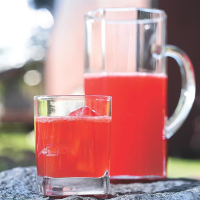 Raspberry Limeade Recipe | EatingWell image