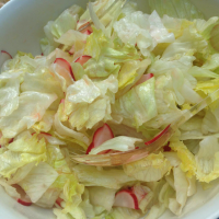 Iceberg Lettuce Salad with Radishes Recipe | Allrecipes image