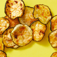 Baked Chili-Lime Zucchini Chips Recipe | EatingWell image