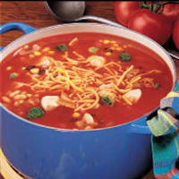 Chicken Tomato Soup Recipe: How to Make It image