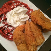 RED WAFFLE RECIPES