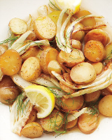 Braised Fennel and Potatoes Recipe | Martha Stewart image