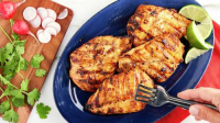 Grilled Chicken Adobo Recipe - BettyCrocker.com image