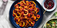Roasted Sweet Potato and Delicata Squash With Cranberry ... image