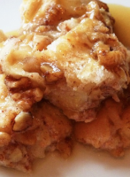 Old-Fashioned Bread Pudding with Vanilla Sauce - Recipes ... image