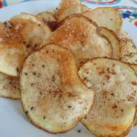 Sea Salty and Pepper Potato Chips Recipe | Allrecipes image