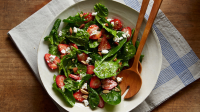 Strawberry Spinach Salad Recipe | Martha Stewart image