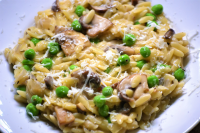 Mushroom and Pea Orzotto Recipe | Allrecipes image
