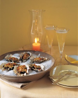 Baked Oysters Recipe | Martha Stewart image