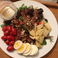 BLT Salad with Sweet Onion Vinaigrette Recipe | Allrecipes image