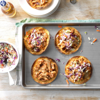 Barbecue Chicken Tostadas Recipe: How to Make It image