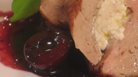Gusto TV - Goat Cheese Stuffed Pork Tenderloin with Red Wine image