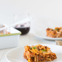 Easy lasagna noodle casserole | A Zesty Bite image