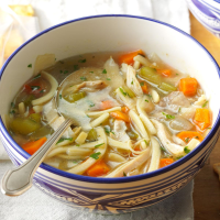 WHAT GOES WELL WITH CHICKEN NOODLE SOUP RECIPES