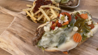 Philly Cheesesteaks Recipe Made With Chicken Turkey or ... image