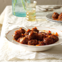 Baked Cranberry Meatballs Recipe: How to Make It image