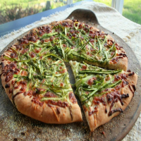 Shaved Asparagus Pizza Recipe | Allrecipes image