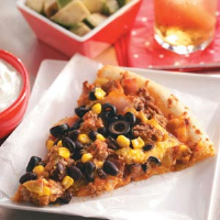 Tex-Mex Pizza Recipe: How to Make It - Taste of Home image