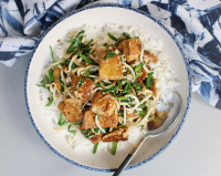 Stir-Fried Tofu with Bean Sprouts and Chinese Chives image