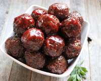 Sweet and Sour Vegetarian Meatballs Recipe | Allrecipes image