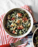 Spinach, Ham, and Rice Casserole Recipe | Martha Stewart image