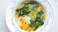Egg-and-Miso Breakfast Soup Recipe | Martha Stewart image