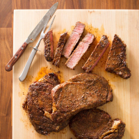 Peppered Ribeye Steaks Recipe: How to Make It image