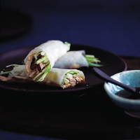 Peking duck rice paper rolls recipe | delicious. Magazine image