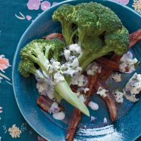 Broccoli with Bacon, Blue Cheese and Ranch Dressing Recipe ... image