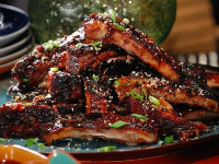 Asian Spice Rubbed Ribs with Pineapple-Ginger BBQ Sauce ... image