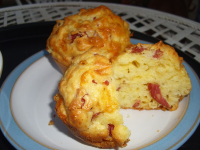 Cheese and Salami Muffins | Just A Pinch Recipes image