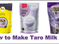 How to Make Taro Milk Tea - Asian Recipe Ingredients image
