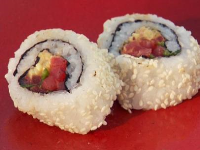 Spicy Tuna Roll Recipe | Bobby Flay | Food Network image