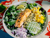 Sunny's Easy Salmon Bowl Recipe | Sunny Anderson | Food ... image