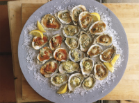 Char-Grilled Oysters with Four Sauces | Starters Recipes ... image