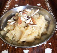 Punjabi semolina halwa (suji halwa) recipe | BBC Good Food image