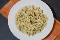 Egg noodles with herb butter sauce | Just A Pinch Recipes image