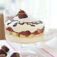 Layered Strawberry Cheesecake Bowl Recipe | MyRecipes image