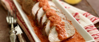 Pork Tenderloin with Romesco Sauce | Smithfield image