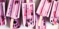 Summer Berry-Coconut Milk Ice Pops Recipe | Epicurious image