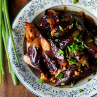 Chinese Eggplants with Minced Pork | China Sichuan Food image