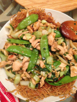 Chinese Take-Out Chicken Chow Mein With Crispy Noodles ... image