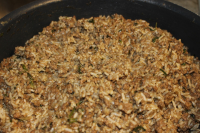 HOW TO MAKE RICE DRESSING WITH GROUND MEAT RECIPES