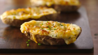 TWICE BAKED POTATOES WITHOUT CHEESE RECIPES