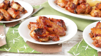 Caramelized Baked Chicken Party Wings Recipe - Food.com image