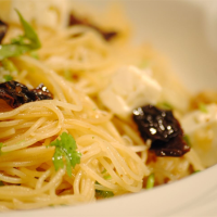 Angel Hair with Feta and Sun-Dried Tomatoes Recipe ... image