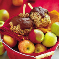 Caramel Apples Recipe | MyRecipes image